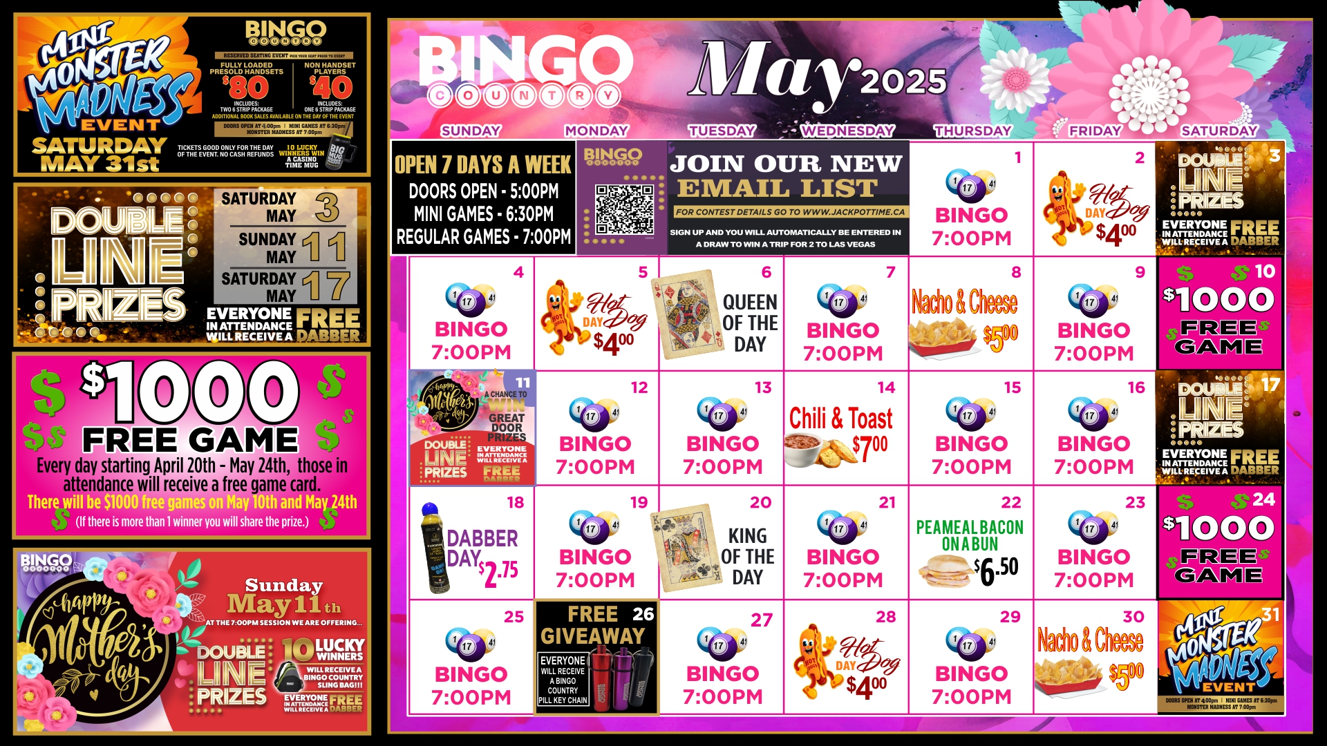 May Calendar