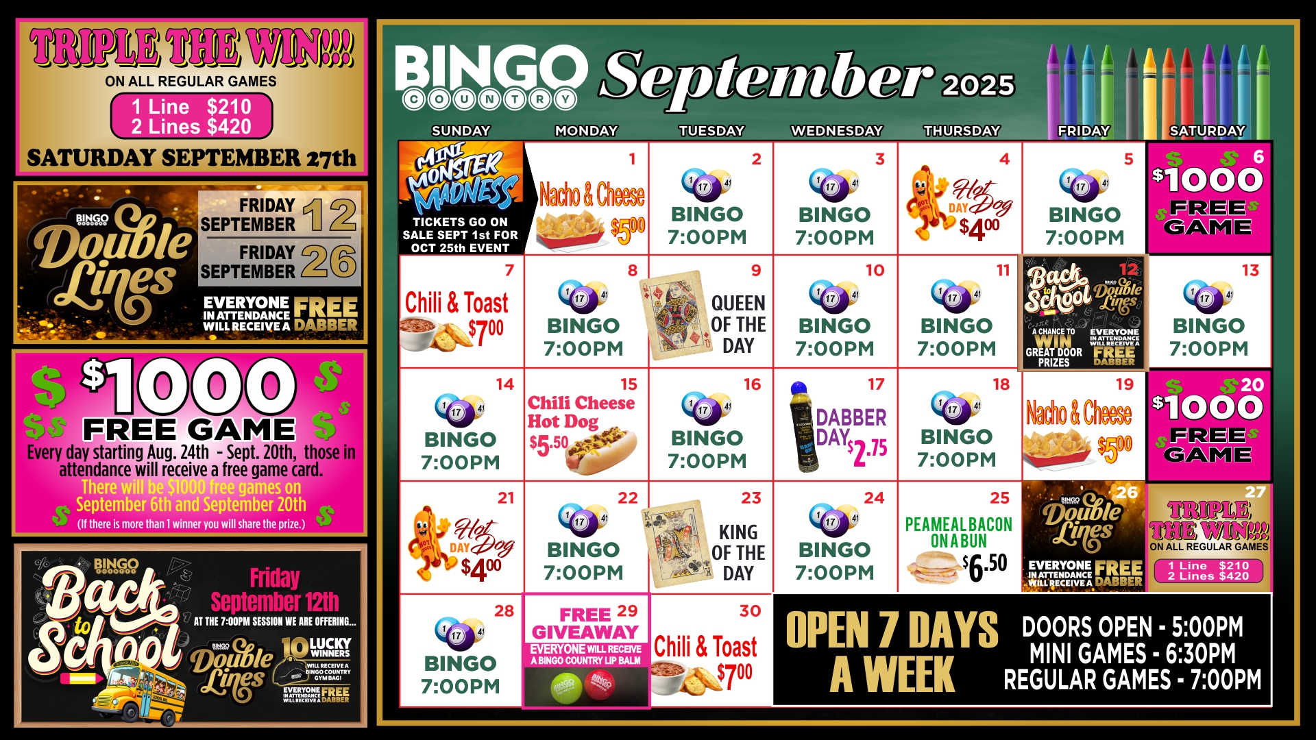 September Calendar